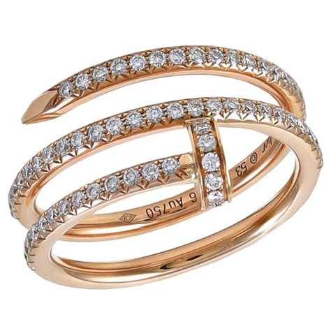 cartier diamond nail ring|cartier women's ring diamonds.